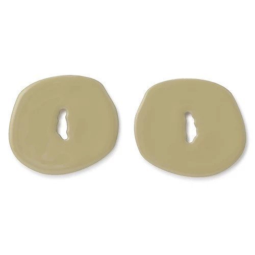【モダン ウィーヴィング/MODERN WEAVING】のMIS-SHAPED OVAL STUDS インテリア・キッズ・メンズ・レディースファッション・服の通販 founy(ファニー) 　ファッション　Fashion　レディースファッション　WOMEN　2022年　2022　2022 春夏 S/S　Ss,Spring/Summer,2022　アクセサリー　Accessories　シンプル　Simple　今季　This Season　Pale Khaki|ID: prp329100004551971 ipo3291000000032171412