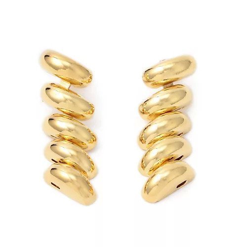 【レジーナピョウ/REJINA PYO】のFusilli Chain Earrings インテリア・キッズ・メンズ・レディースファッション・服の通販 founy(ファニー) 　ファッション　Fashion　レディースファッション　Ladies' Fashion Online　ジュエリー　Jewelry　リング　Rings　イヤリング　Earrings　おすすめ　Recommend　イヤリング　Earrings　モチーフ　Motif　GOLD|ID: prp329100004551980 ipo3291000000032638139