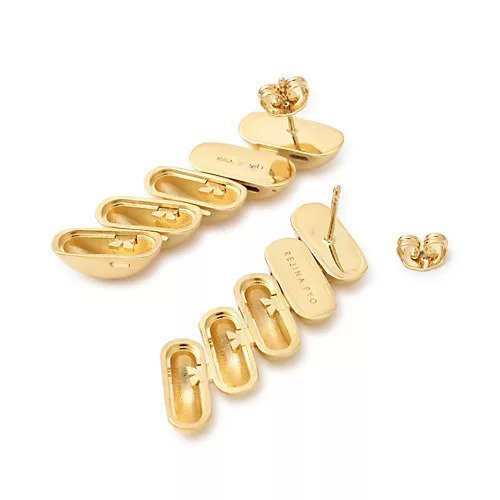【レジーナピョウ/REJINA PYO】のFusilli Chain Earrings 人気、トレンドファッション・服の通販 founy(ファニー) 　ファッション　Fashion　レディースファッション　Ladies' Fashion Online　ジュエリー　Jewelry　リング　Rings　イヤリング　Earrings　おすすめ　Recommend　イヤリング　Earrings　モチーフ　Motif　other-2|ID: prp329100004551980 ipo3291000000032638141
