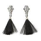 【トーガ トゥ/TOGA TOO】のMetal fringe earrings BLACK|ID: prp329100004551983 ipo3291000000033514529