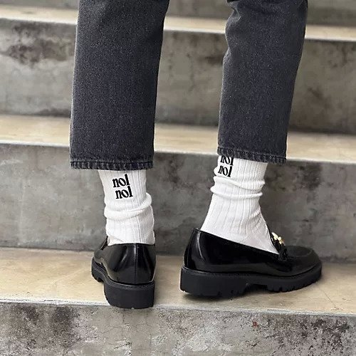 【ノーリーズ/NOLLEY'S】の【nolnol/ノルノル】ロゴリブソックス 人気、トレンドファッション・服の通販 founy(ファニー) 　ファッション　Fashion　レディースファッション　WOMEN　ソックス　Socks　ソックス　Socks　other-3|ID: prp329100004552027 ipo3291000000032171648