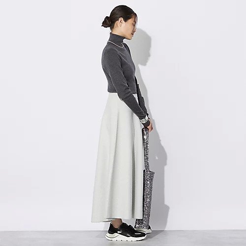 【アダワス/ADAWAS】のSHINY BOUCLE SKIRT 人気、トレンドファッション・服の通販 founy(ファニー) 　ファッション　Fashion　レディースファッション　WOMEN　スカート　Skirt　トレンド　Trend　フレア　Flare　other-3|ID: prp329100004552055 ipo3291000000032171750