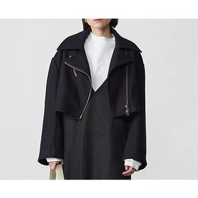 【コグ ザビッグスモーク/COGTHEBIGSMOKE】 ISA BIKER JACKET人気、トレンドファッション・服の通販 founy(ファニー) ファッション Fashion レディースファッション Fashion for Women アウター Coat / Outerwear Collection レディースジャケット・軽アウター Jackets ショート Short, Short Length ジャケット Jacket, Outerwear メルトン Melton, Heavy Wool ライダース Riders |ID:prp329100004552086