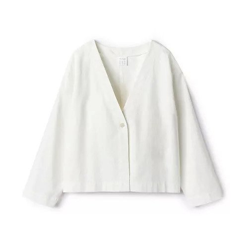 【トゥエルブクローゼット/12closet】の【洗える】リネンコンパクトジャケット 人気、トレンドファッション・服の通販 founy(ファニー) 　ファッション　Fashion　レディースファッション　WOMEN　アウター　Coat Outerwear　ジャケット　Jackets　ショルダー　Shoulder　ショート　Short　シンプル　Simple　ジャケット　Jacket　ドロップ　Drop　夏　Summer　洗える　Washable　other-3|ID: prp329100004552122 ipo3291000000032172059