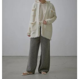 【アダワス/ADAWAS】 ニットツイードジャケット人気、トレンドファッション・服の通販 founy(ファニー) ファッション Fashion レディースファッション Fashion for Women アウター Coat / Outerwear Collection レディースジャケット・軽アウター Jackets ツイード Twill, Twill Weave |ID:prp329100004552130