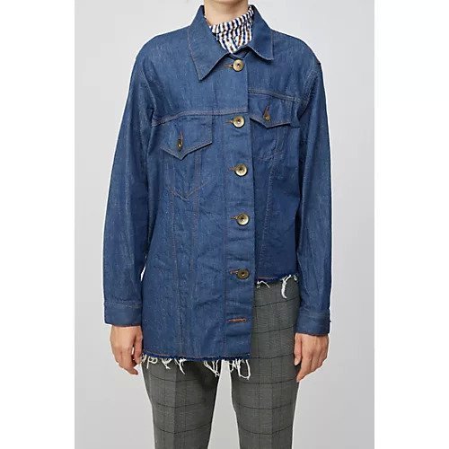 【カラー/kolor】のデニムジャケット インテリア・キッズ・メンズ・レディースファッション・服の通販 founy(ファニー) https://founy.com/ ファッション Fashion レディースファッション WOMEN アウター Coat Outerwear ジャケット Jackets デニムジャケット Denim Jackets 2023年 2023 2023春夏・S/S Ss,Spring/Summer,2023 アシンメトリー Asymmetry ジャケット Jacket デニム Denim パッチ Patch フリンジ Fringe ポケット Pocket ヴィンテージ Vintage |ID: prp329100004552140 ipo3291000000032172149