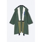 【トーガ/TOGA】のTaffeta hoodie coat 人気、トレンドファッション・服の通販 founy(ファニー) ファッション Fashion レディースファッション Fashion for Women アウター Coat / Outerwear Collection コート・ロングコート・ピーコート Long Coats, Peacoats & More 2023年 2023 2023-2024秋冬・A/W Autumn/Winter 2023–24 AW23–24 スタンド Stand Collar, Upright Stand バランス Balance, Style Balance ベスト Vest, Waistcoat thumbnail khaki|ID: prp329100004552160 ipo3291000000033515048