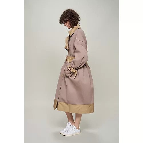 【マラミュート/MALAMUTE】のpleated trench coat 人気、トレンドファッション・服の通販 founy(ファニー) 　ファッション　Fashion　レディースファッション　WOMEN　アウター　Coat Outerwear　コート　Coats　トレンチコート　Trench Coats　エレガント 上品　Elegant　ギャザー　Gather　フレア　Flare　other-2|ID: prp329100004552177 ipo3291000000032172341