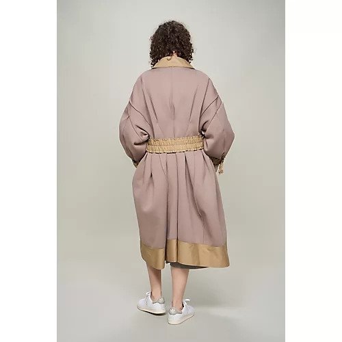 【マラミュート/MALAMUTE】のpleated trench coat 人気、トレンドファッション・服の通販 founy(ファニー) 　ファッション　Fashion　レディースファッション　WOMEN　アウター　Coat Outerwear　コート　Coats　トレンチコート　Trench Coats　エレガント 上品　Elegant　ギャザー　Gather　フレア　Flare　other-3|ID: prp329100004552177 ipo3291000000032172343
