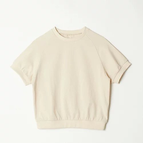 【オージュ/ooju / KIDS】の【洗える】ヘビーウェイトTシャツ インテリア・キッズ・メンズ・レディースファッション・服の通販 founy(ファニー) 　ファッション　Fashion　キッズファッション　KIDS Children’s Clothing　スウェット　Sweat　夏　Summer　春　Spring　洗える　Washable　アイボリー|ID: prp329100004552200 ipo3291000000032639807