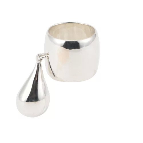 【ソフィーブハイ/SOPHIE BUHAI / MEN】のWide Cigar Dew Drop Ring 人気、トレンドファッション・服の通販 founy(ファニー) 　ファッション　Fashion　メンズファッション　Fashion for Men　アクセサリー　Fashion Accessories　シルバー　Silver, Metallic Silver　スタイリッシュ　Stylish, Fashionable　ドロップ　Drop Shoulder, Dropped Style　other-2|ID: prp329100004552205 ipo3291000000032705917