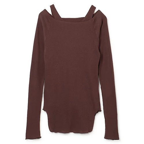 【クワギ/QUWAGI】のHEMP LAYERED TEE 人気、トレンドファッション・服の通販 founy(ファニー) 　ファッション　Fashion　レディースファッション　WOMEN　タンク　Tank　バランス　Balance　洗える　Washable　長袖　Long Sleeve　 other-1|ID: prp329100004553148 ipo3291000000032349146