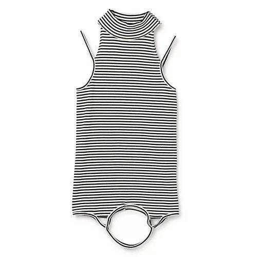 【ビューティフル ピープル/beautiful people】のdouble-end spain pima stripe camisole インテリア・キッズ・メンズ・レディースファッション・服の通販 founy(ファニー) 　ファッション　Fashion　レディースファッション　Fashion for Women　インナー　Innerwear　キャミソール　Camisole, Spaghetti Strap Top　ストライプ　Stripe, Striped Pattern　ラップ　Wrap, Wrap Design　洗える　Machine Washable　ecruxblack|ID: prp329100004553152 ipo3291000000032704178