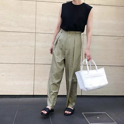 【ラシュモン/Lachement】のポケットつきノースリーブトップス 人気、トレンドファッション・服の通販 founy(ファニー) 　ファッション　Fashion　レディースファッション　WOMEN　トップス・カットソー　Tops/Tshirt　キャミソール / ノースリーブ　No Sleeves　カットソー　Cut And Sew　ノースリーブ　No Sleeve　ポケット　Pocket　洗える　Washable　other-3|ID: prp329100004553154 ipo3291000000032182155
