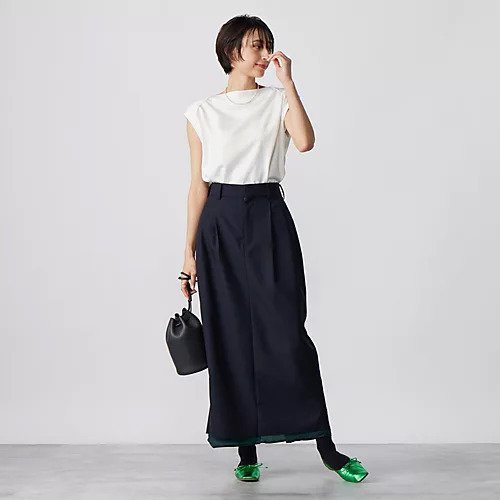 【ユニオンランチ/UNION LAUNCH】のBOAT NECK N/S T-SHIRT 人気、トレンドファッション・服の通販 founy(ファニー) 　ファッション　Fashion　レディースファッション　WOMEN　トップス・カットソー　Tops/Tshirt　シャツ/ブラウス　Shirts/Blouses　ロング / Tシャツ　T-Shirts　定番　Standard　洗える　Washable　other-3|ID: prp329100004553162 ipo3291000000032349213