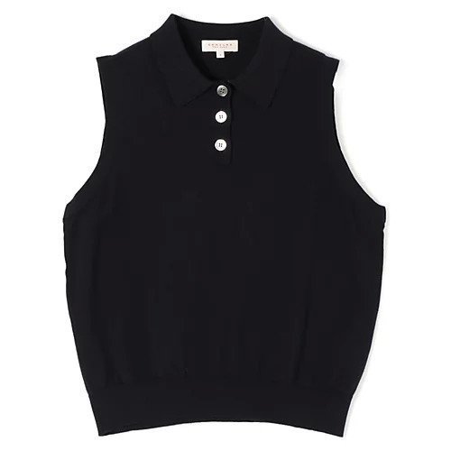 【デミーリー/DEMYLEE】のAYANA TOP インテリア・キッズ・メンズ・レディースファッション・服の通販 founy(ファニー) https://founy.com/ ファッション Fashion レディースファッション WOMEN ワンピース Dress クラシック Classic スリム Slim ノースリーブ No Sleeve フィット Fit ポロシャツ Polo Shirt 洗える Washable |ID: prp329100004553166 ipo3291000000032182246