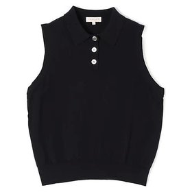 【デミーリー/DEMYLEE】のAYANA TOP 人気、トレンドファッション・服の通販 founy(ファニー) ファッション Fashion レディースファッション Ladies' Fashion Online ワンピース Dress クラシック Classic スリム Slim ノースリーブ No Sleeve フィット Fit ポロシャツ Polo Shirt 洗える Washable |ID:prp329100004553166