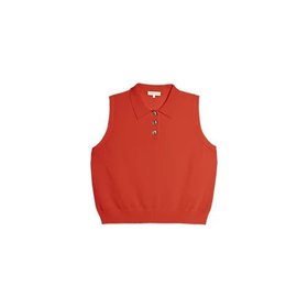 【デミーリー/DEMYLEE】のAYANA TOP 人気、トレンドファッション・服の通販 founy(ファニー) ファッション Fashion レディースファッション Fashion for Women ワンピース Dresses クラシック Classic, Timeless Style スリム Slim, Slim Fit ノースリーブ Sleeveless, No-Sleeve フィット Fit, Slim Fit ポロシャツ Polo Shirt, Collared Tee 洗える Machine Washable |ID:prp329100004553166