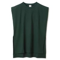 【オーシバル/ORCIVAL】のSLEEVELESS SHORT P.O. 人気、トレンドファッション・服の通販 founy(ファニー) ファッション Fashion レディースファッション Fashion for Women トップス・カットソー Cut & Sew Tops スリット Slit, Slit Detail ノースリーブ Sleeveless, No-Sleeve ボックス Boxy, Box Shape 定番 Standard, Basic Item 洗える Machine Washable |ID:prp329100004553169