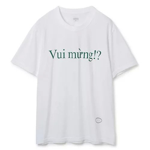 【タンタン/TANGTANG】の【HPS別注】HAPPY TEE インテリア・キッズ・メンズ・レディースファッション・服の通販 founy(ファニー) 　ファッション　Fashion　レディースファッション　WOMEN　シンプル　Simple　プリント　Print　人気　Popularity　別注　Special Order　洗える　Washable　ホワイト&#215;グリーン|ID: prp329100004553177 ipo3291000000032182348