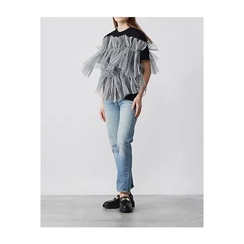 【タナカ/TANAKA】のTHE TEE+ 人気、トレンドファッション・服の通販 founy(ファニー) 　ファッション　Fashion　レディースファッション　Fashion for Women　2024年　2024　2024春夏・S/S　Spring/Summer 2024 SS24　シルバー　Silver, Metallic Silver　フリル　Frill, Ruffle　other-2|ID: prp329100004553179 ipo3291000000033511544
