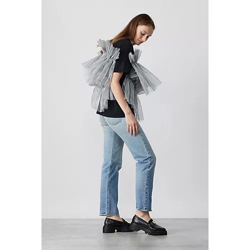 【タナカ/TANAKA】のTHE TEE+ 人気、トレンドファッション・服の通販 founy(ファニー) 　ファッション　Fashion　レディースファッション　Fashion for Women　2024年　2024　2024春夏・S/S　Spring/Summer 2024 SS24　シルバー　Silver, Metallic Silver　フリル　Frill, Ruffle　other-3|ID: prp329100004553179 ipo3291000000033511546