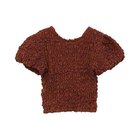 【クラネ/CLANE】のW FACE SHIRRING TOPS BROWN|ID: prp329100004553183 ipo3291000000032182378