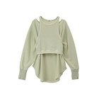 【クラネ/CLANE】のLAYRED BUSTIER THERMAL TOPS 人気、トレンドファッション・服の通販 founy(ファニー) ファッション Fashion レディースファッション Fashion for Women トップス・カットソー Cut & Sew Tops ビスチェ Bustiers & Corset Tops / Layered Bustier Style 2024年 2024 2024春夏・S/S Spring/Summer 2024 SS24 コンパクト Compact, Small Size サーマル Thermal, Waffle Knit タンク Tank Top, Sleeveless Top ビスチェ Bustier, Corset Top 長袖 Long Sleeve, Full Sleeve thumbnail MINT|ID: prp329100004553186 ipo3291000000033511463