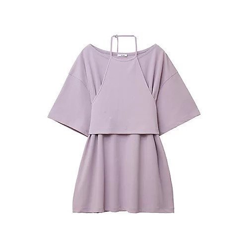 【クラネ/CLANE】のHALTER BUSTIER SET TEE インテリア・キッズ・メンズ・レディースファッション・服の通販 founy(ファニー) https://founy.com/ ファッション Fashion レディースファッション Fashion for Women トップス・カットソー Cut & Sew Tops ビスチェ Bustiers & Corset Tops / Layered Bustier Style 2024年 2024 2024春夏・S/S Spring/Summer 2024 SS24 おすすめ Recommended / Our Picks ビスチェ Bustier, Corset Top 夏 Summer |ID: prp329100004553187 ipo3291000000033511472