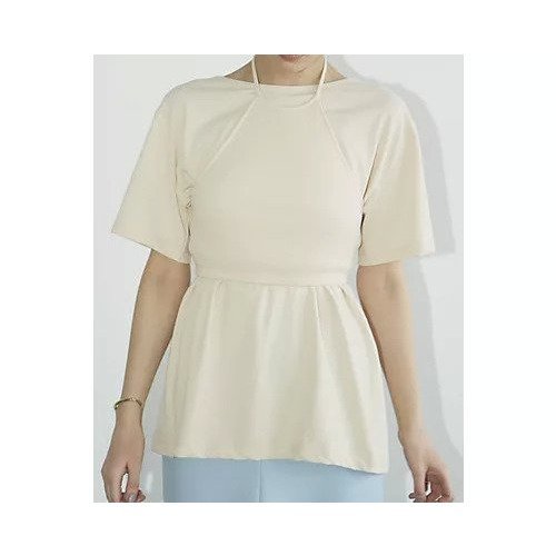 【クラネ/CLANE】のHALTER BUSTIER SET TEE 人気、トレンドファッション・服の通販 founy(ファニー) 　ファッション　Fashion　レディースファッション　Fashion for Women　トップス・カットソー　Cut & Sew Tops　ビスチェ　Bustiers & Corset Tops / Layered Bustier Style　2024年　2024　2024春夏・S/S　Spring/Summer 2024 SS24　おすすめ　Recommended / Our Picks　ビスチェ　Bustier, Corset Top　夏　Summer　other-3|ID: prp329100004553187 ipo3291000000033511477