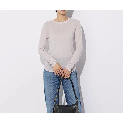 【スアデオ/suadeo】のシアートップスインナータンクセット インテリア・キッズ・メンズ・レディースファッション・服の通販 founy(ファニー) 　ファッション　Fashion　レディースファッション　Ladies' Fashion Online　トップス・カットソー　Tops/Tshirt　シアー　Sheer　タンク　Tank　ベーシック　Basic　洗える　Washable　ピンクXグレージュ|ID: prp329100004553196 ipo3291000000032629620