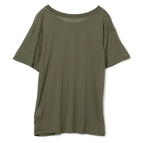 【ベースレンジ/Baserange】のLOOSE TEE 人気、トレンドファッション・服の通販 founy(ファニー) 　ファッション　Fashion　レディースファッション　Fashion for Women　シアー　Sheer, See-Through　半袖　Short Sleeve, Half Sleeve　定番　Standard, Basic Item　洗える　Machine Washable　other-2|ID: prp329100004553204 ipo3291000000032629676