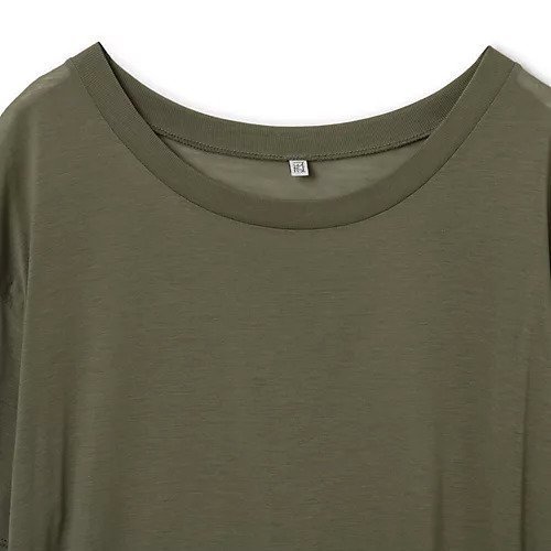 【ベースレンジ/Baserange】のLOOSE TEE 人気、トレンドファッション・服の通販 founy(ファニー) 　ファッション　Fashion　レディースファッション　Fashion for Women　シアー　Sheer, See-Through　半袖　Short Sleeve, Half Sleeve　定番　Standard, Basic Item　洗える　Machine Washable　other-3|ID: prp329100004553204 ipo3291000000032629677