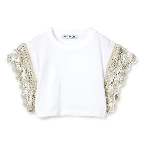 【マラミュート/MALAMUTE】のcrazy knit T 人気、トレンドファッション・服の通販 founy(ファニー) 　ファッション　Fashion　レディースファッション　WOMEN　トップス・カットソー　Tops/Tshirt　ニット　Knit Tops　2023年　2023　2023春夏・S/S　Ss,Spring/Summer,2023　ショート　Short　ハンド　Hand　フリル　Frills　透かし　Watermark　 other-1|ID: prp329100004553206 ipo3291000000032182484