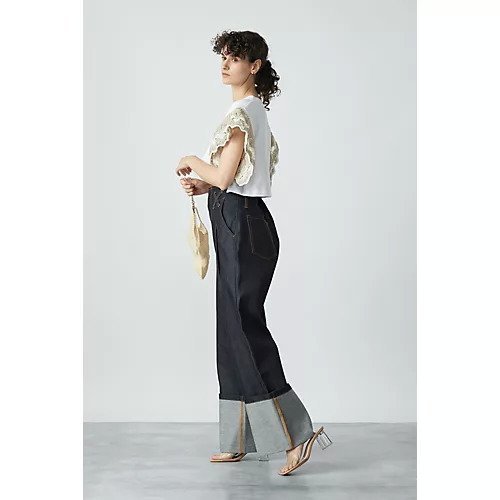 【マラミュート/MALAMUTE】のcrazy knit T 人気、トレンドファッション・服の通販 founy(ファニー) 　ファッション　Fashion　レディースファッション　Fashion for Women　トップス・カットソー　Cut & Sew Tops　ニット　Knit Tops & Sweaters　2023年　2023　2023春夏・S/S　Spring/Summer 2023 SS23　ショート　Short, Short Length　ハンド　Hand, Handmade　フリル　Frill, Ruffle　透かし　Cut-Out, Lacework　other-3|ID: prp329100004553206 ipo3291000000033511539