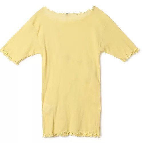 【ベースレンジ/Baserange】のGERRYMANDERED TEE 人気、トレンドファッション・服の通販 founy(ファニー) 　ファッション　Fashion　レディースファッション　Fashion for Women　フェミニン　Feminine, Girly　フロント　Front, Front Design　洗える　Machine Washable　other-2|ID: prp329100004553223 ipo3291000000032629908
