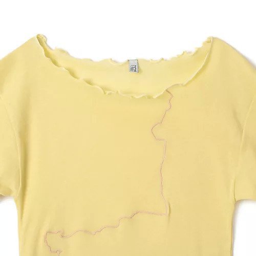 【ベースレンジ/Baserange】のGERRYMANDERED TEE 人気、トレンドファッション・服の通販 founy(ファニー) 　ファッション　Fashion　レディースファッション　Fashion for Women　フェミニン　Feminine, Girly　フロント　Front, Front Design　洗える　Machine Washable　other-3|ID: prp329100004553223 ipo3291000000032629911
