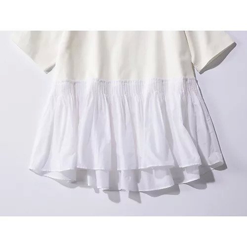 【アダワス/ADAWAS】の【HPS別注】Tuck Tee 人気、トレンドファッション・服の通販 founy(ファニー) 　ファッション　Fashion　レディースファッション　WOMEN　ノースリーブ　No Sleeve　ペプラム　Peplum　別注　Special Order　半袖　Short Sleeve　洗える　Washable　other-2|ID: prp329100004553227 ipo3291000000032182589