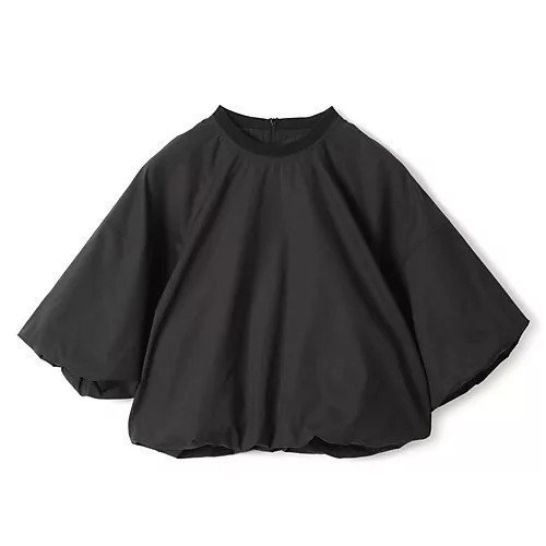 【マノフ/MANOF】のPUFF SLEEVE TOPS インテリア・キッズ・メンズ・レディースファッション・服の通販 founy(ファニー) 　ファッション　Fashion　レディースファッション　WOMEN　トップス・カットソー　Tops/Tshirt　バルーン　Balloon　パターン　Pattern　洗える　Washable　BLACK|ID: prp329100004553229 ipo3291000000032182602