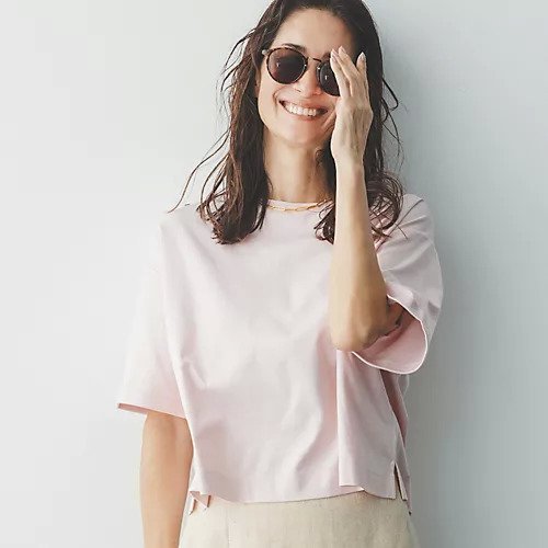 【アダワス/ADAWAS】の【HPS別注】SMOOTH JERSEY OVER-SIZED TEE 人気、トレンドファッション・服の通販 founy(ファニー) ファッション Fashion レディースファッション Fashion for Women コンパクト Compact, Small Size スリット Slit, Slit Detail バランス Balance, Style Balance ボックス Boxy, Box Shape 別注 Limited Edition, Custom Order 洗える Machine Washable other-2|ID: prp329100004553233 ipo3291000000034766474