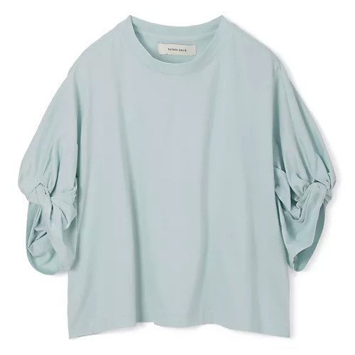 【サヤカ デイヴィス/SAYAKA DAVIS】のツイストスリーブTシャツ インテリア・キッズ・メンズ・レディースファッション・服の通販 founy(ファニー) https://founy.com/ ファッション Fashion レディースファッション WOMEN トップス・カットソー Tops/Tshirt シャツ/ブラウス Shirts/Blouses ロング / Tシャツ T-Shirts スリーブ Sleeve ツイスト Twist 人気 Popularity 洗える Washable |ID: prp329100004553234 ipo3291000000032349610