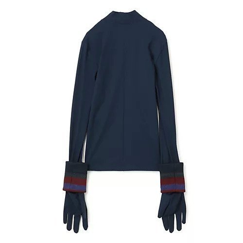 【トーガ プルラ/TOGA PULLA】のTricot jersey L/S 人気、トレンドファッション・服の通販 founy(ファニー) 　ファッション　Fashion　レディースファッション　Fashion for Women　カフス　Cuff Design　チェック　Check, Plaid, Tartan　ハイネック　High Neck, Mock Neck　ボーダー　Border, Stripe　other-2|ID: prp329100004553240 ipo3291000000032704235