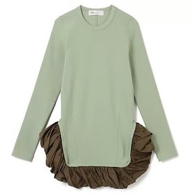 【トーガ/TOGA】のRib jersey L/S 人気、トレンドファッション・服の通販 founy(ファニー) ファッション Fashion レディースファッション WOMEN 2022年 2022 2022 春夏 S/S Ss,Spring/Summer,2022 シンプル Simple ジャージー Jersey フリル Frills 春 Spring |ID:prp329100004553242