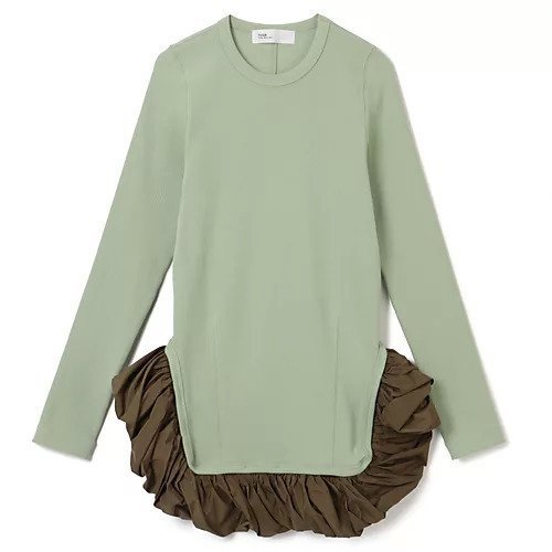 【トーガ/TOGA】のRib jersey L/S 人気、トレンドファッション・服の通販 founy(ファニー) 　ファッション　Fashion　レディースファッション　WOMEN　2022年　2022　2022 春夏 S/S　Ss,Spring/Summer,2022　シンプル　Simple　ジャージー　Jersey　フリル　Frills　春　Spring　 other-1|ID: prp329100004553242 ipo3291000000032349730