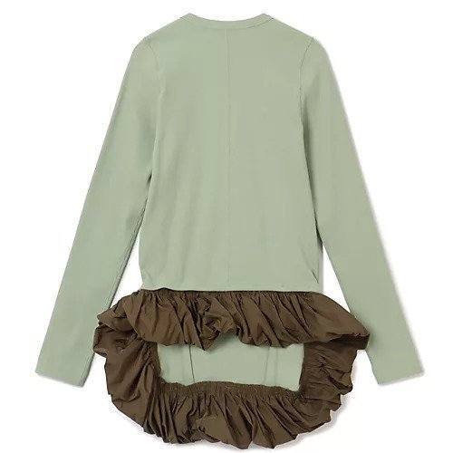 【トーガ/TOGA】のRib jersey L/S 人気、トレンドファッション・服の通販 founy(ファニー) 　ファッション　Fashion　レディースファッション　WOMEN　2022年　2022　2022 春夏 S/S　Ss,Spring/Summer,2022　シンプル　Simple　ジャージー　Jersey　フリル　Frills　春　Spring　other-2|ID: prp329100004553242 ipo3291000000032349734