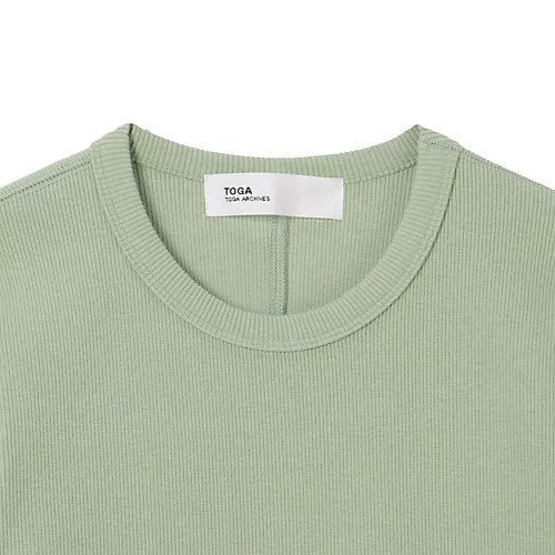 【トーガ/TOGA】のRib jersey L/S 人気、トレンドファッション・服の通販 founy(ファニー) 　ファッション　Fashion　レディースファッション　WOMEN　2022年　2022　2022 春夏 S/S　Ss,Spring/Summer,2022　シンプル　Simple　ジャージー　Jersey　フリル　Frills　春　Spring　other-3|ID: prp329100004553242 ipo3291000000032349736