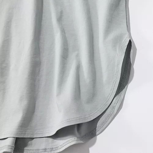 【サクラ/SACRA】のロゴ入りコットンTシャツ 人気、トレンドファッション・服の通販 founy(ファニー) 　ファッション　Fashion　レディースファッション　WOMEN　トップス・カットソー　Tops/Tshirt　シャツ/ブラウス　Shirts/Blouses　ロング / Tシャツ　T-Shirts　バランス　Balance　other-3|ID: prp329100004553243 ipo3291000000032182681