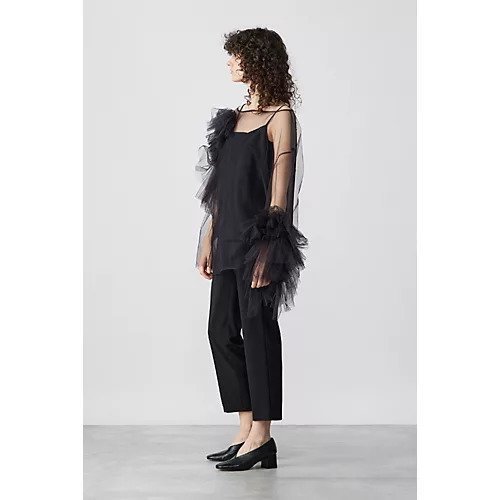 【マージ/MARGE】のTulle asymmetric decorative p/o 人気、トレンドファッション・服の通販 founy(ファニー) 　ファッション　Fashion　レディースファッション　Fashion for Women　2024年　2024　2024春夏・S/S　Spring/Summer 2024 SS24　チュール　Tulip, Tulip Motif　other-3|ID: prp329100004553247 ipo3291000000033511552