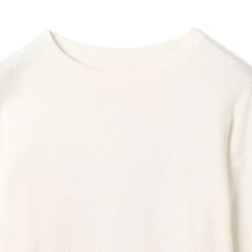 【シオタ/CIOTA】のHoneycomb Mesh Long Sleeve T-shirt 人気、トレンドファッション・服の通販 founy(ファニー) 　ファッション　Fashion　レディースファッション　WOMEN　トップス・カットソー　Tops/Tshirt　シャツ/ブラウス　Shirts/Blouses　ロング / Tシャツ　T-Shirts　インナー　Inner　スウェット　Sweat　タンブラー　Tumbler　バランス　Balance　フィット　Fit　フォルム　Form　other-3|ID: prp329100004553251 ipo3291000000032349899
