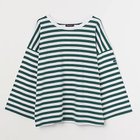 【ルミノア/Le minor】のMARINIERE BRENDA 人気、トレンドファッション・服の通販 founy(ファニー) ファッション Fashion レディースファッション Fashion for Women コラボ Collaboration, Collab フィット Fit, Slim Fit エレガント 上品 Elegant 洗える Machine Washable thumbnail グリーン太ピッチ(WHITE/VERT FONCE)|ID: prp329100004553253 ipo3291000000032630332
